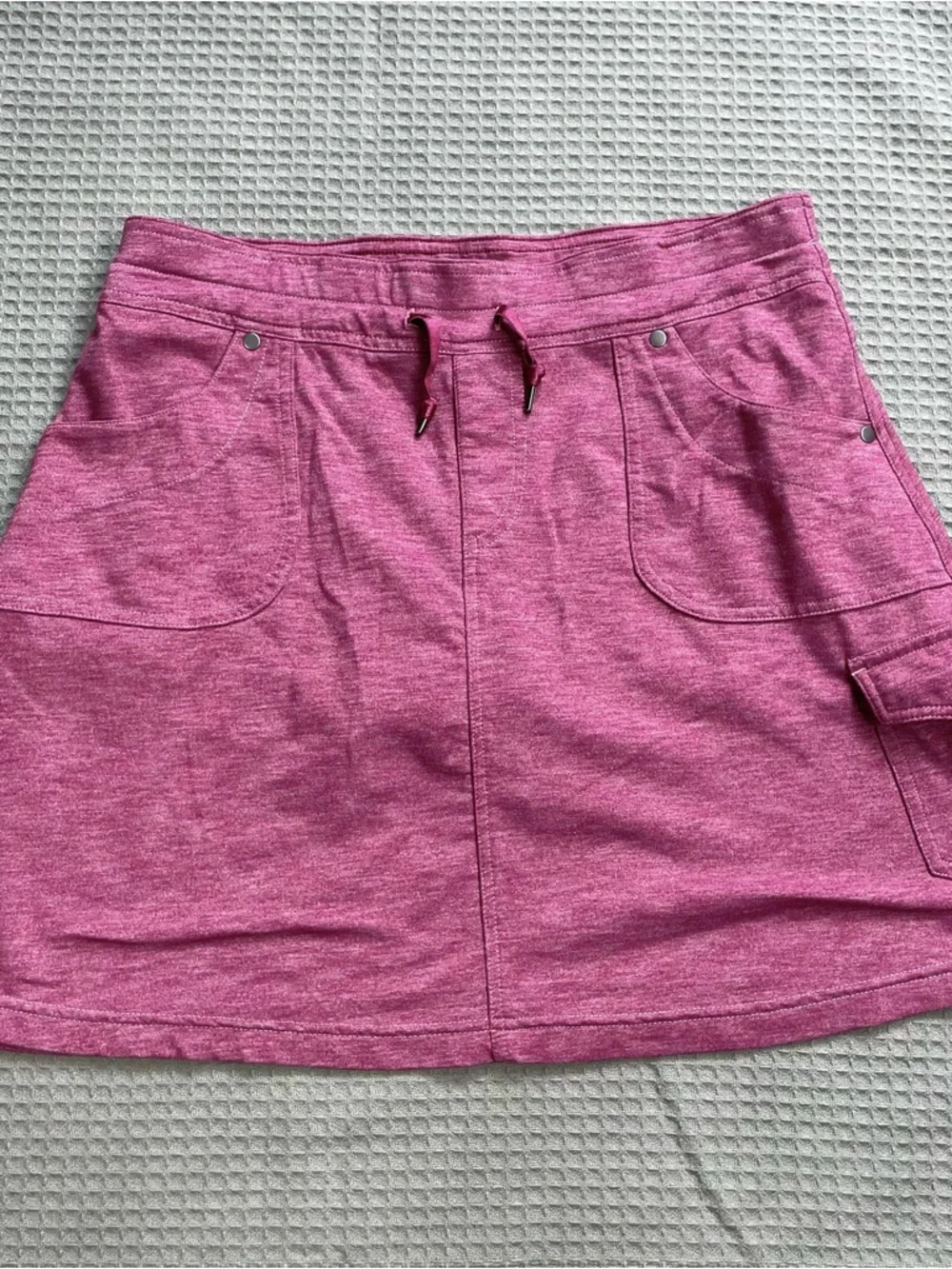 Kuhl Mova Skort Small Womens‎ Cargo Heathered Berry Stretch Knit Active